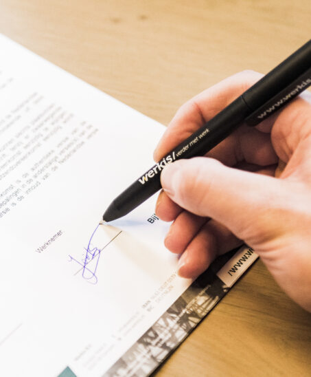Arbeidsovereenkomst tekenen