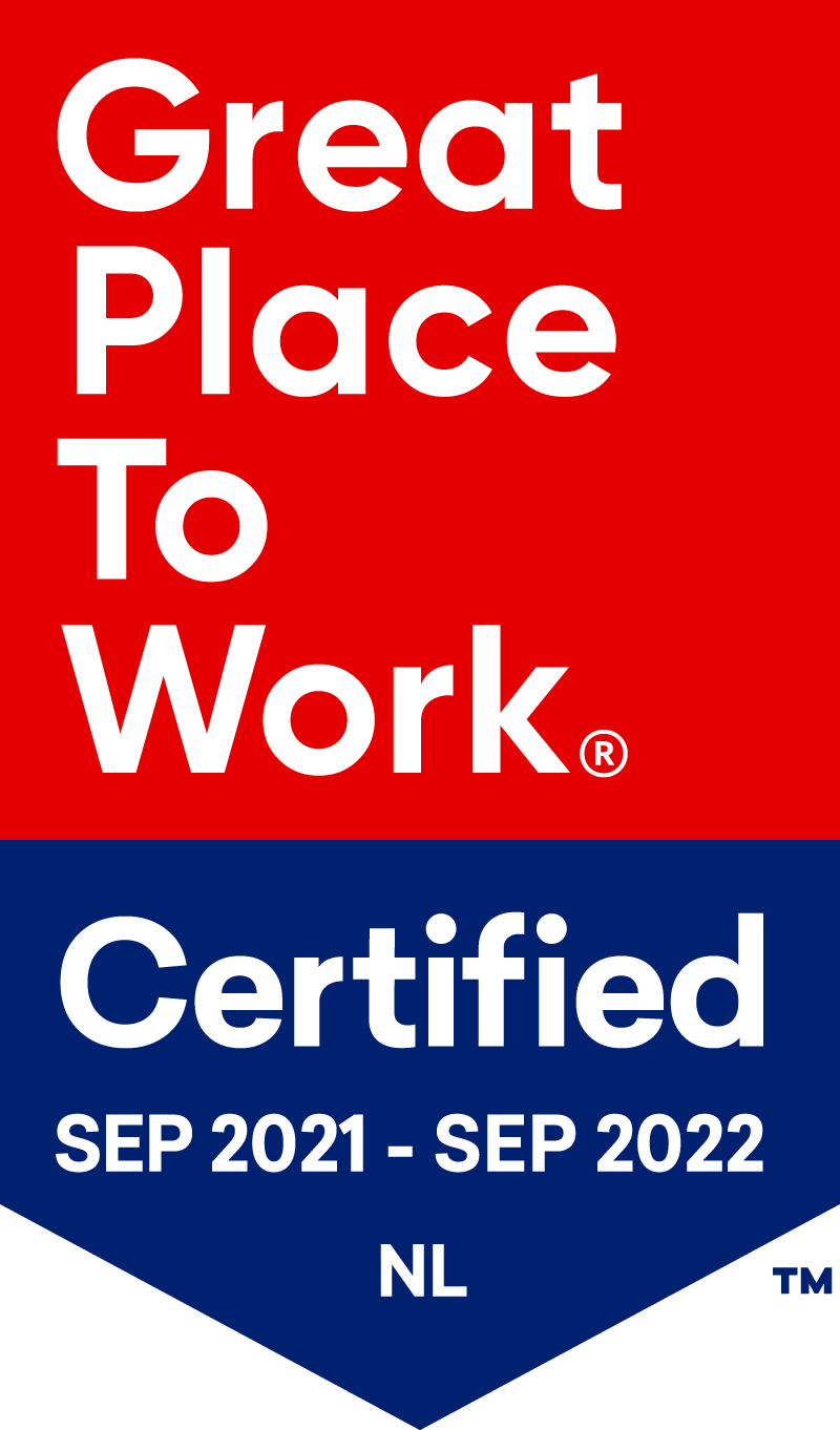 Great place to work certified SEP 21 22 NL